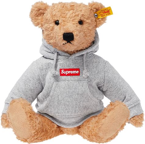 supreme teddy bear plush